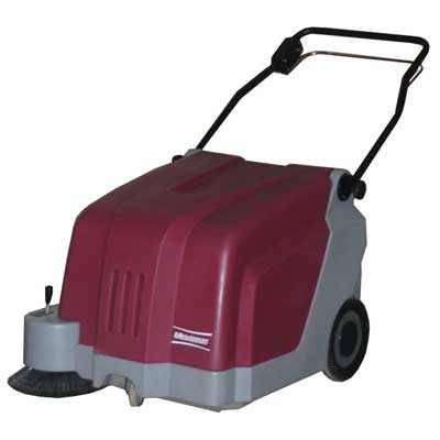 MINUTEMAN 25" BAT OP WALK-BEHIND CARPET SWEEPER